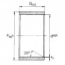 Įvorė LR 45x50x25.5